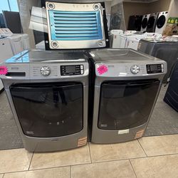 May tag washer and gas dryer