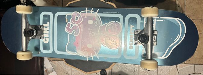 Hello Kitty 50th anniversary skateboard