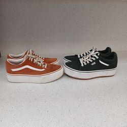 Womens Platform Vans Size 9