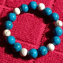 Bracelet Turquoise & Howlite  $5