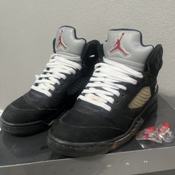 Jordan 5 Black Metallic 