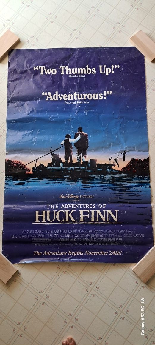 Huck Finn Original Movie Poster
