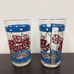 1970’s Vintage Pepsi Glasses
