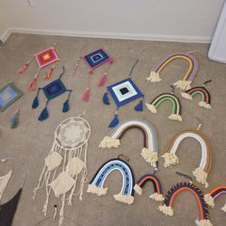 Macrame Rainbows, Dreamcatchers, and More