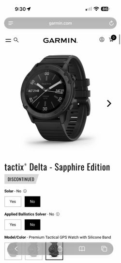 Garmin Tactix Delta Solar