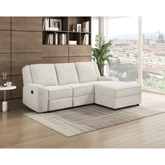 2-Piece Reclining Sectional with Right Chaise