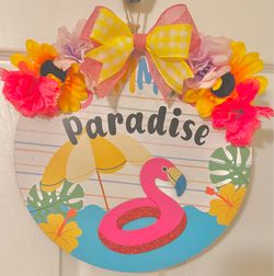 Flamingo Sign