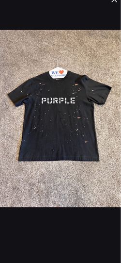 Shirt Purple Men Size Large