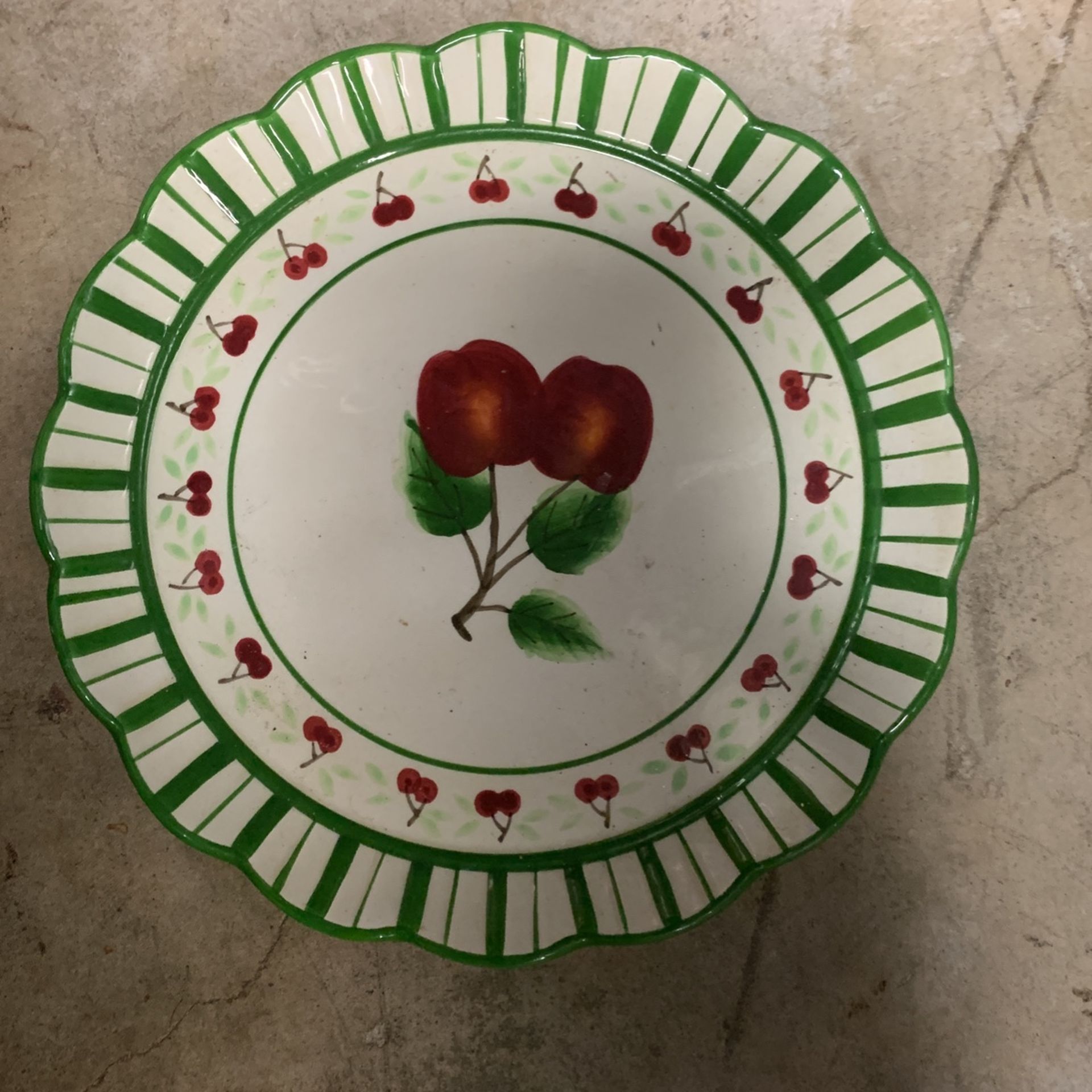 Collectible Salad Size Plate