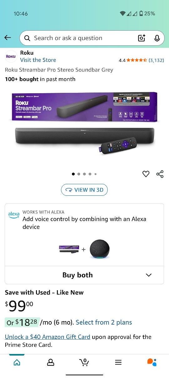 Roku Soundbar Pro + Sub