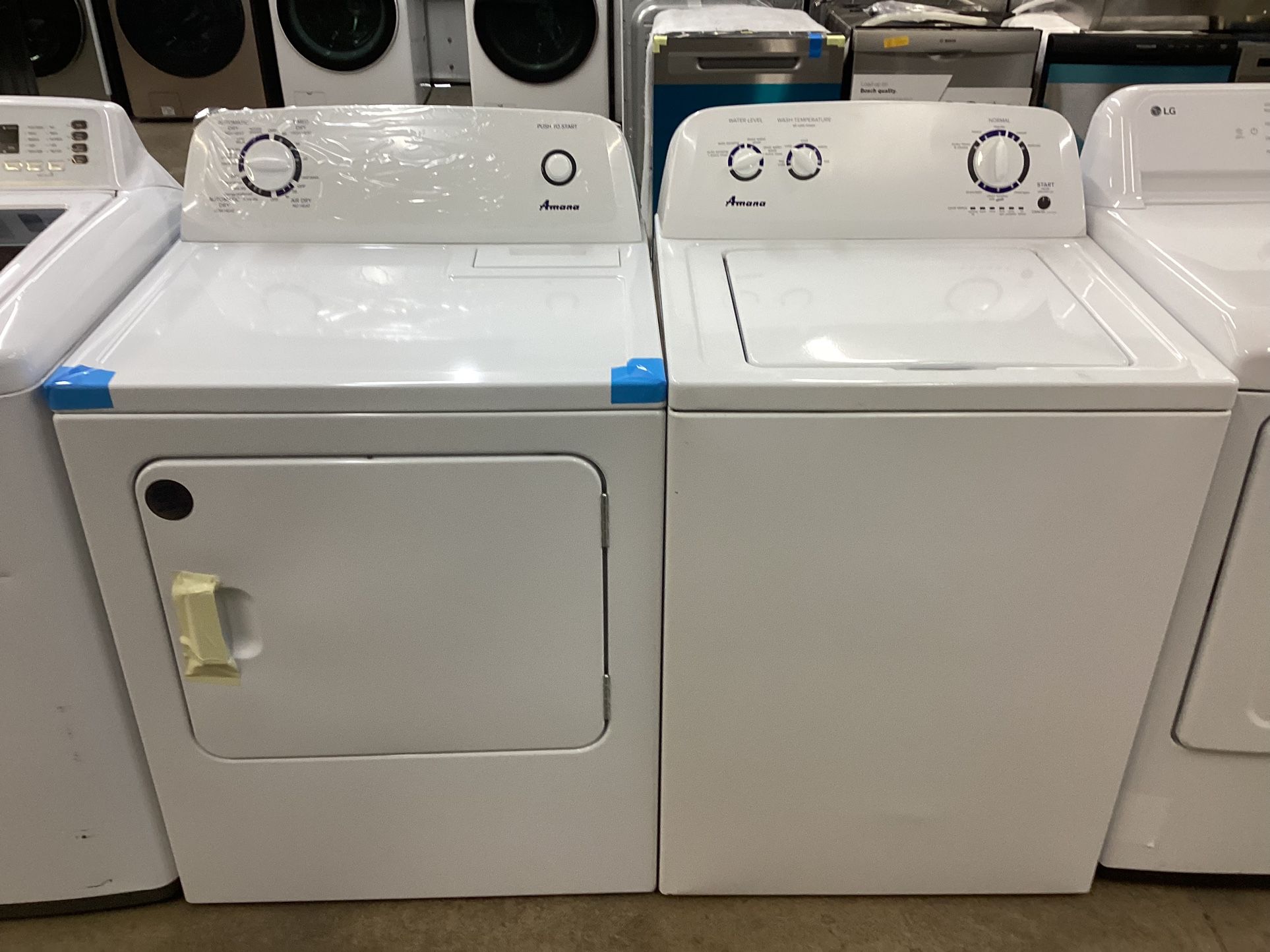 Amana Washer And Dryer Set New Scratch And Dent 