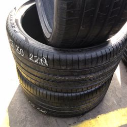 315/30/22 Pirelli Used Pair