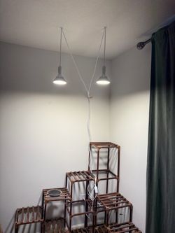 Dual Pendant Grow Light Set with Cord