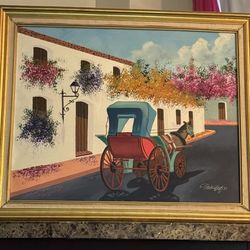 Antique Framed Art 