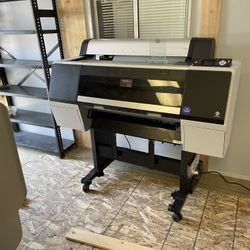 24” DTF ( Direct To Film ) printer Demo Unit CMYKWWWW +screen Chanel Acrorip 10.3 Print Tshirt 