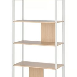 Ikea Ikea Bamboo & Metal Bookshelf (Jättesta Series)