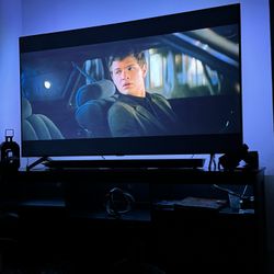 Black TV Stand 70” Wide 