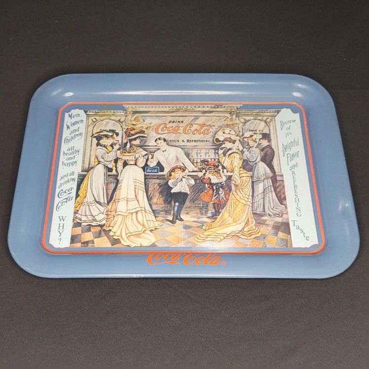 Vintage Serving Tray 1973 Garden