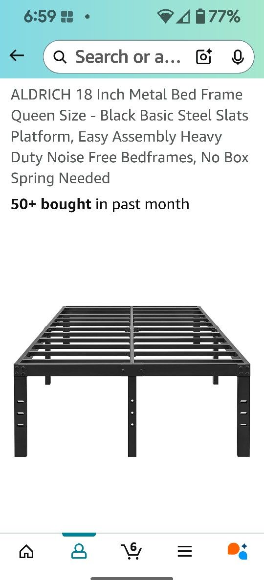 Brand New Queen Platform Bed Frame