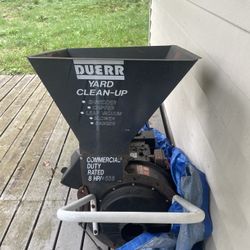 Duerr wood chipper 8hp