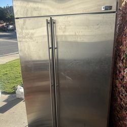 Monogram 42” built in refrigerator in stainless steel used