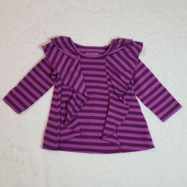 Baby Clothes Purple Shirt (3/6M)