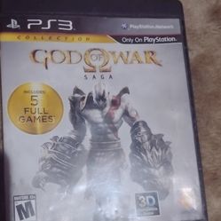 PS3 God of War Saga Collection Game
