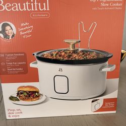 Beautiful Slow Cooker 6 Quarts New