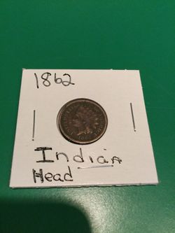 1862 INDIAN HEAD.