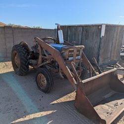 1965 Ford Tractor With Front Loader