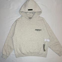 Essentials Fear Of God’s Light Oatmeal Hoodie 