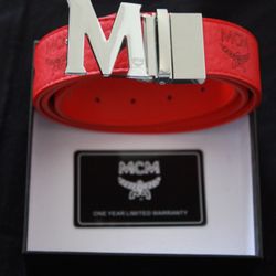 Designer MCM Belt