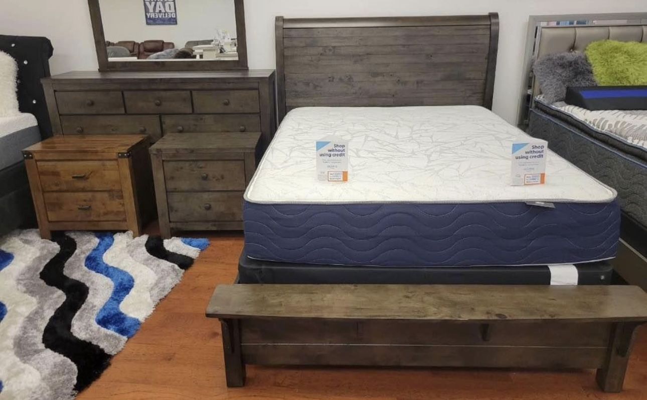 Peter Bedroom Set Starting At $899 With Easy Finance
