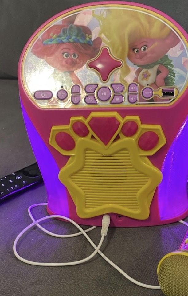 Trolls Karaoke Machine