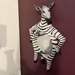 Zebra Mirror For Kids Room