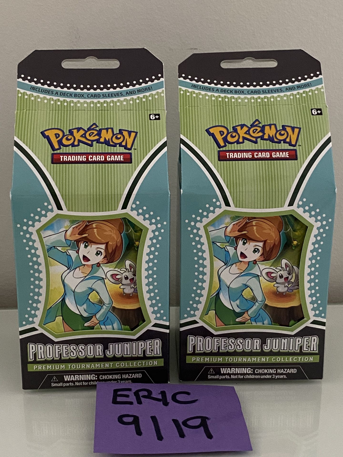 Pokemon Pokémon TCG Professor Juniper Premium Tournament Collection x 2