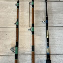 3 custom CALSTAR Conventional Rods.   specs in description
