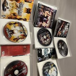 Set a 5PS3 PlayStation games used