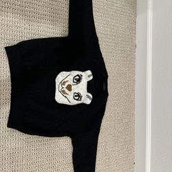 Black Cat Sweater Small