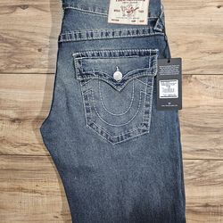 True Religion Jeans- Geno Big T Flap Relaxed Slim