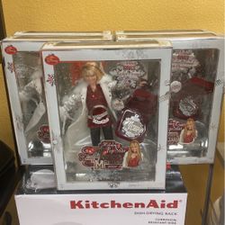 Hannah Montana Christmas Collectible Barbie Dolls  
