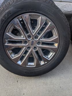 Ford F150 OEM 20" Chrome (PVD) Wheels&Tires