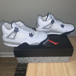 Air Jordan 4 Retro Midnight Navy GS Shoes