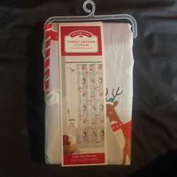 Fabric Shower Curtain Brand New 