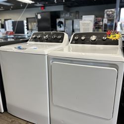 GE Washer & Dryer Set Read Description 