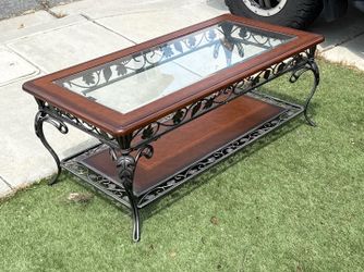 Love seat and coffee table