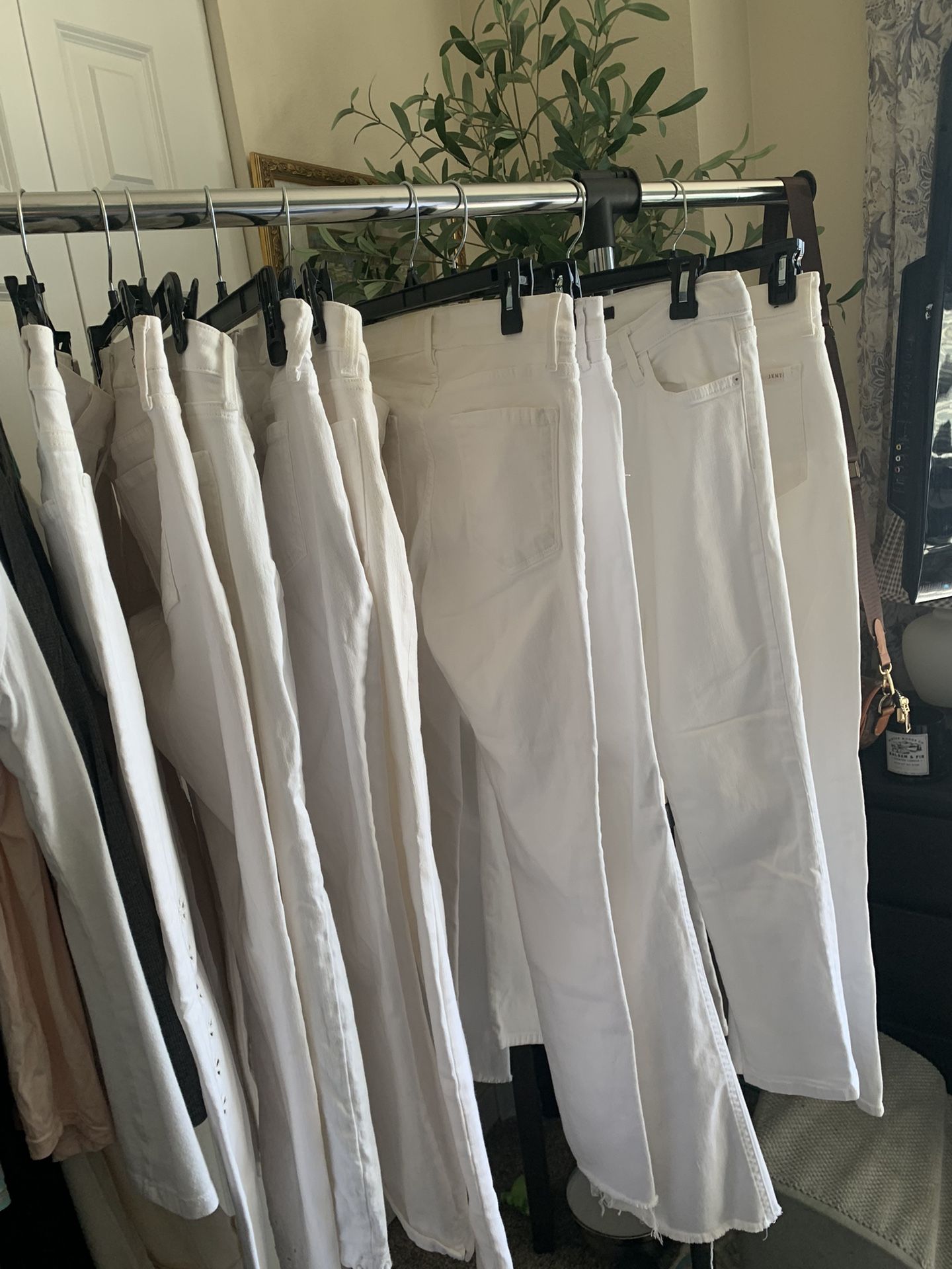 Womens WHITE JEANS 