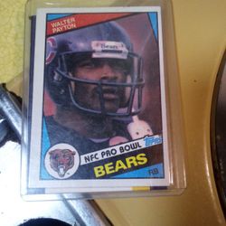 1984 Topps Pro bowl Card