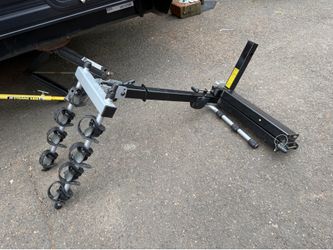 4 Bike Rack Hitch  Heavy Duty Steel