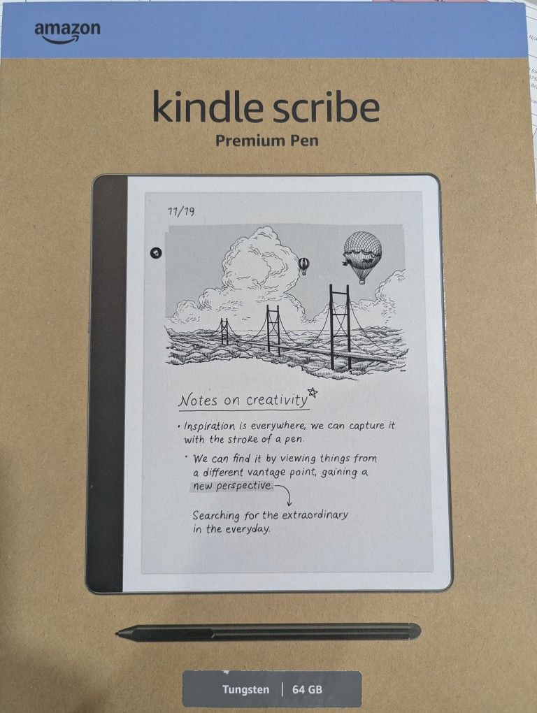 Kindle Scribe Premium Pen Brand New 64Gb